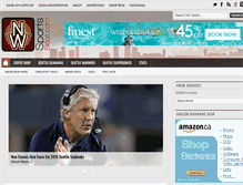 Tablet Screenshot of nwsportsbeat.com